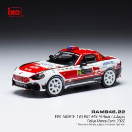 FIAT ABARTH 124 RGT 49 RADA/JUGAS WRC RALLYE MONTE CARLO 2022