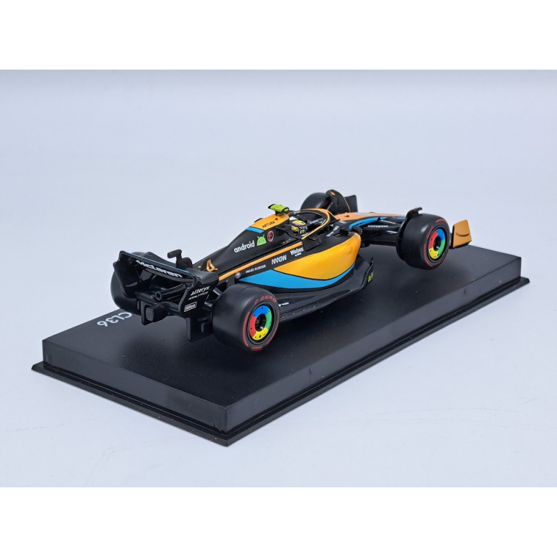 MCLAREN F1 MCL36 4 LANDO NORRIS 2022 (PACKAGING PREMIUM)