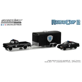 SET DE VEHICULES : FORD F-150 1979 ET FORD TAURUS 1986 "DETROIT METRO WEST POLICE - ROBOCOP 2 (1990)