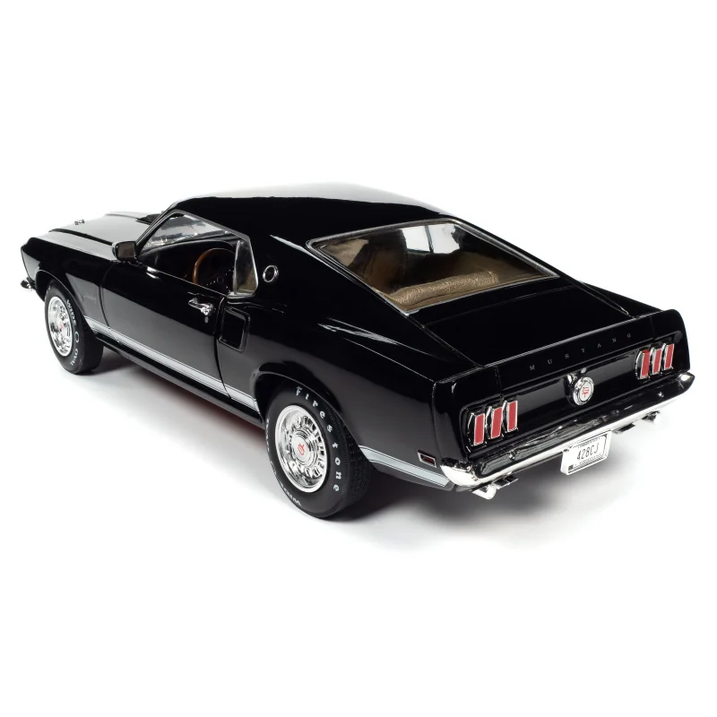 FORD MUSTANG GT 2+2 1966 NOIR "RAVEN BLACK"