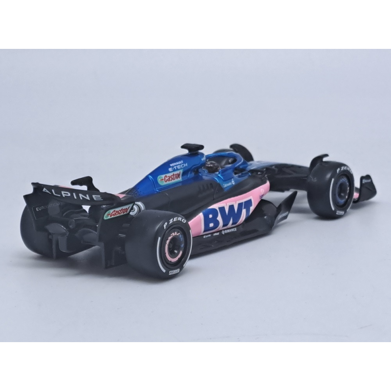 ALPINE F1 A523 TEAM BWT ALPINE 31 ESTEBAN OCON 2023 (PACKAGING PREMIUM AVEC CASQUE)