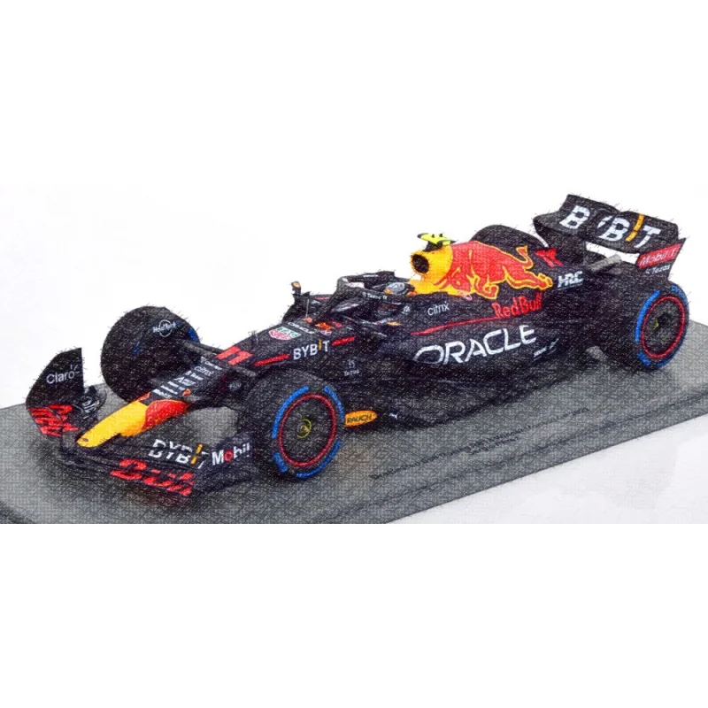 1/24 RACING - 2022 REDBULL HONDA RB18 - avec casque Perez