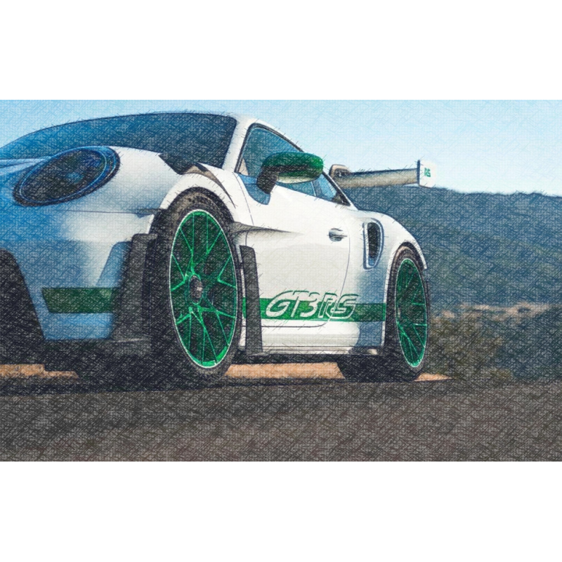 Miniature 1/43 RACE COLLECTION CRYSTAL - Porsche 911 GT3 RS