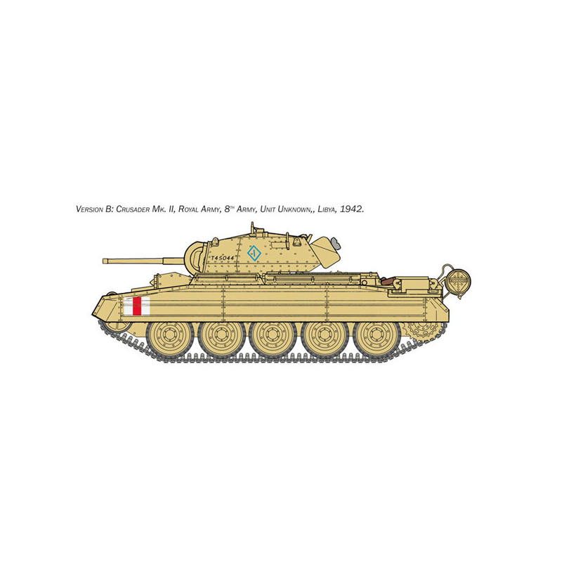 Crusader Mk.II et Infanterie Britannique