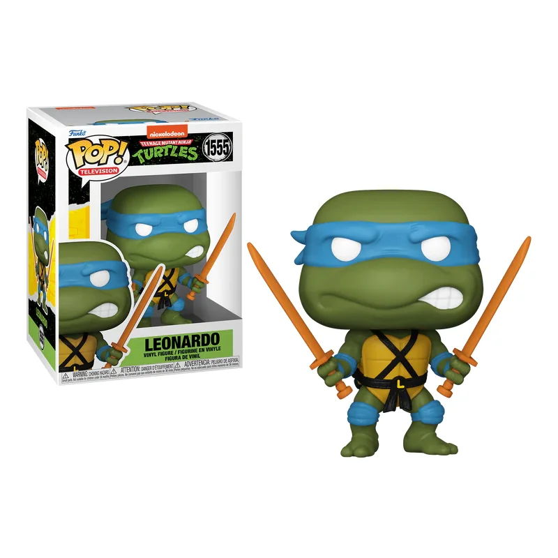 LES TORTUES NINJAS - POP TV N° 1555 - Leonardo avec Chase