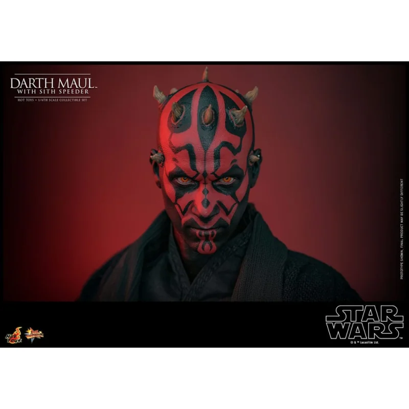 Star Wars Episode I figurine Movie Masterpiece 1/6 Darth Maul with Sith Speeder 29 cm