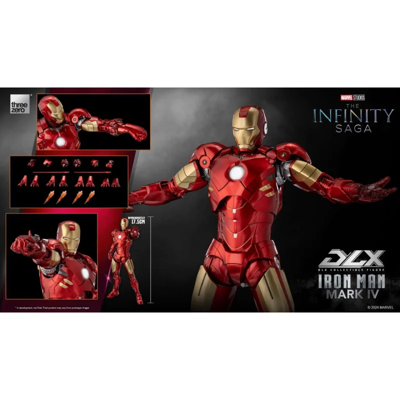 Iron Man Mark 4 DLX - Marvel The Infinity Saga - ThreeZero