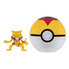 Figurine Pokémon Clip'n'Go Poké Balls Abra & Niveau Ball