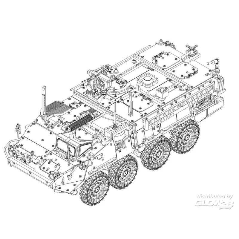 US Army M1131 Stryker FSV