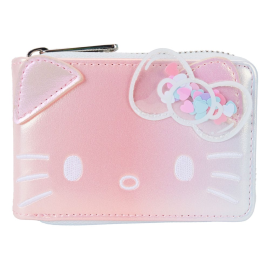  Hello Kitty by Loungefly Porte-monnaie 50th Anniversary Clear and Cute Cosplay