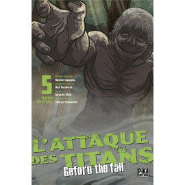  L'attaque des titans - before the fall - édition colossale tome 5