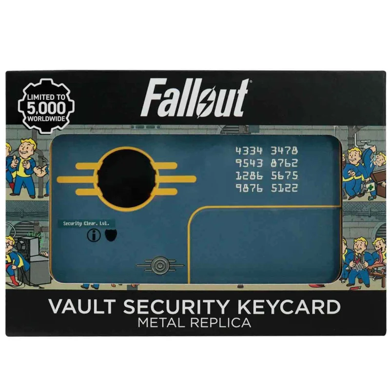 Fallout Vault Security Keycard Replica