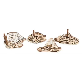 bateaux set de 4 pièces, 56 pièces, yacht 13pcs