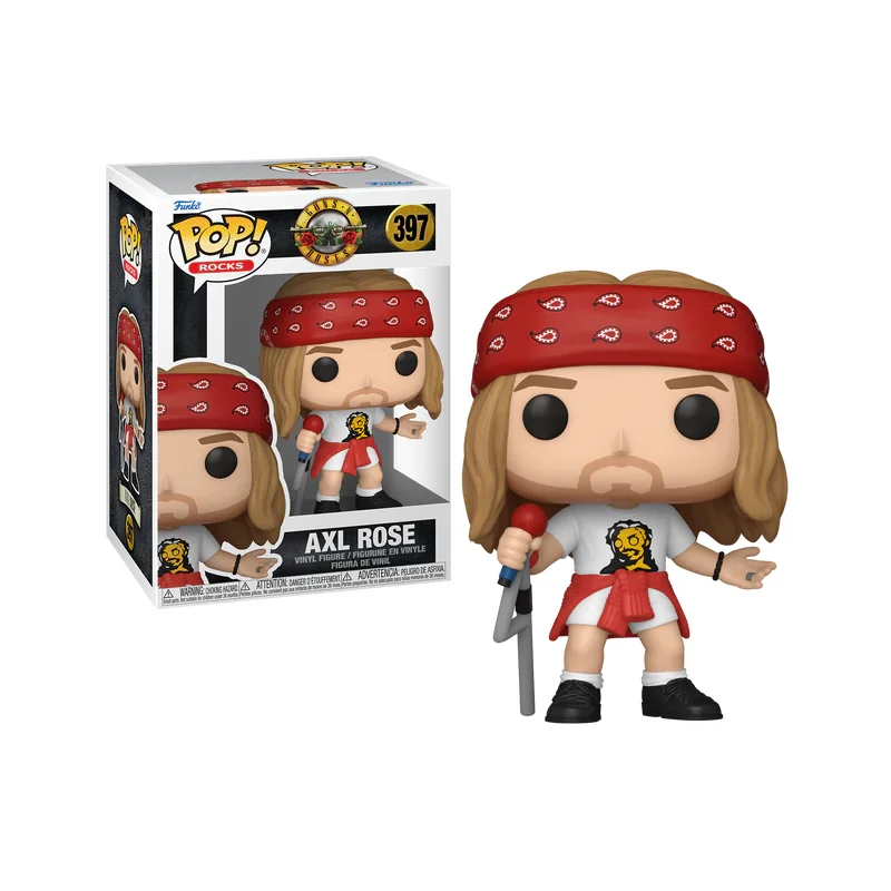 GUN N ROSES - POP Rocks N° 397 - Axel Rose (1980's) avec Chase