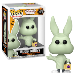 Figurine Pop LOONEY TUNES HALLOWEEN - POP Animation N° 1673 - Bugs Bunny (Fantome)