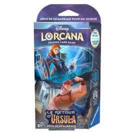  Disney Lorcana - Starter Deck Le Retour d'Ursula Anna/Hercule - FR
