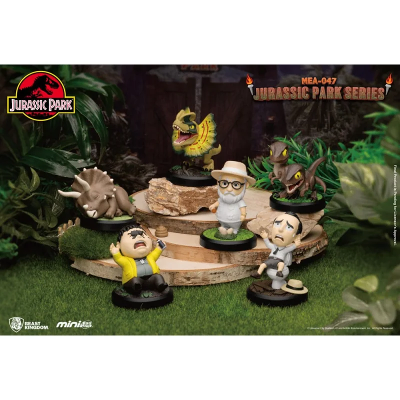 Jurassic Park figurines Mini Egg Attack Jurassic Park Series Set 10 cm