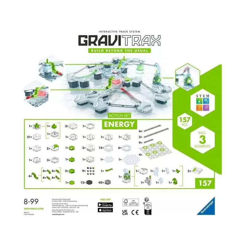 GraviTrax jeu de construction Action-Set Energy *multilingue*