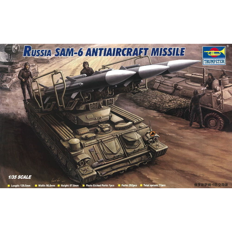 Char SAM-6 russe