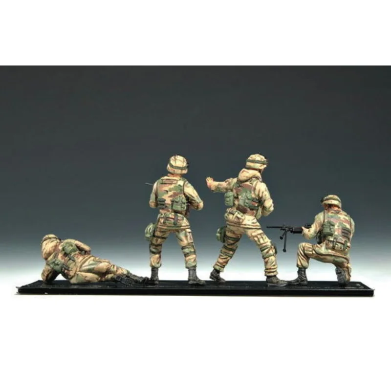 Peloton de la 101ème division aéroportée US (4 figurines)