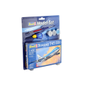 Boeing 747-200 Model Set - coffret contenant la maquette, les peintures, pinceau et colle 