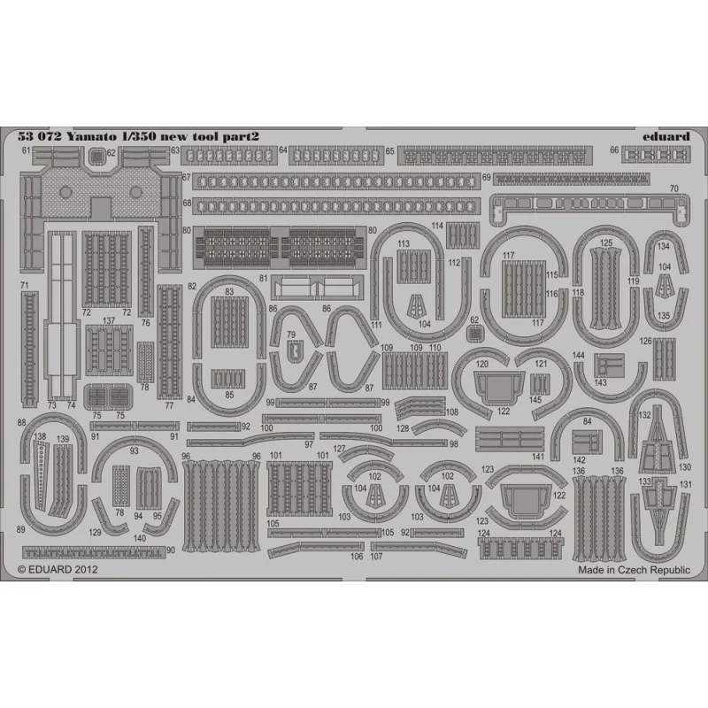 Yamato 1/350 new tool (designed to be used with Tamiya TA78025 kits) 