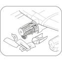 Avro Lancaster Mk.I / III - UN ensemble de moteur ( conçu pour être utilisé avec les kits Airfix ) ensemble détaillée contenant 