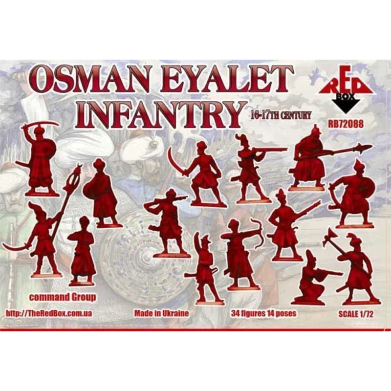 Osman Eyalet infanterie, 16-17 siècle