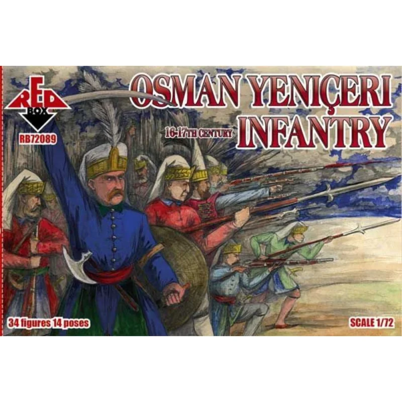 Osman Yeniceri infanterie, 16-17 siècle