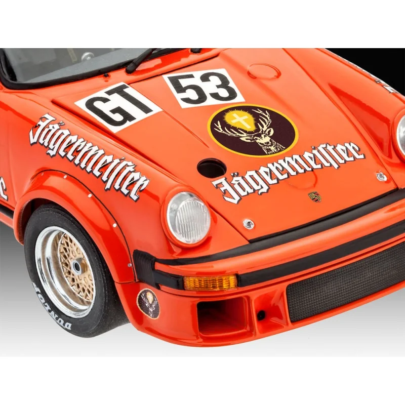 Porsche 934 RSR Jägermeister An easy to build model construction kit of this successful Group 4 GT racing car which was develope