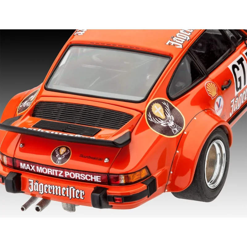 Porsche 934 RSR Jägermeister An easy to build model construction kit of this successful Group 4 GT racing car which was develope