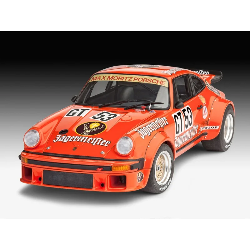 Porsche 934 RSR Jägermeister An easy to build model construction kit of this successful Group 4 GT racing car which was develope