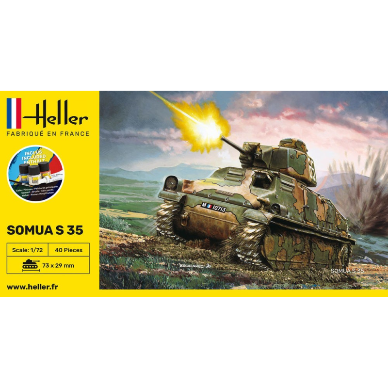 STARTER KIT (Kit de démarrage) Panzer Somua