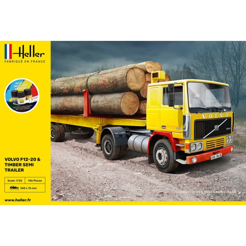 STARTER KIT (Kit de démarrage) F12-20 & Timber Semi Trailer