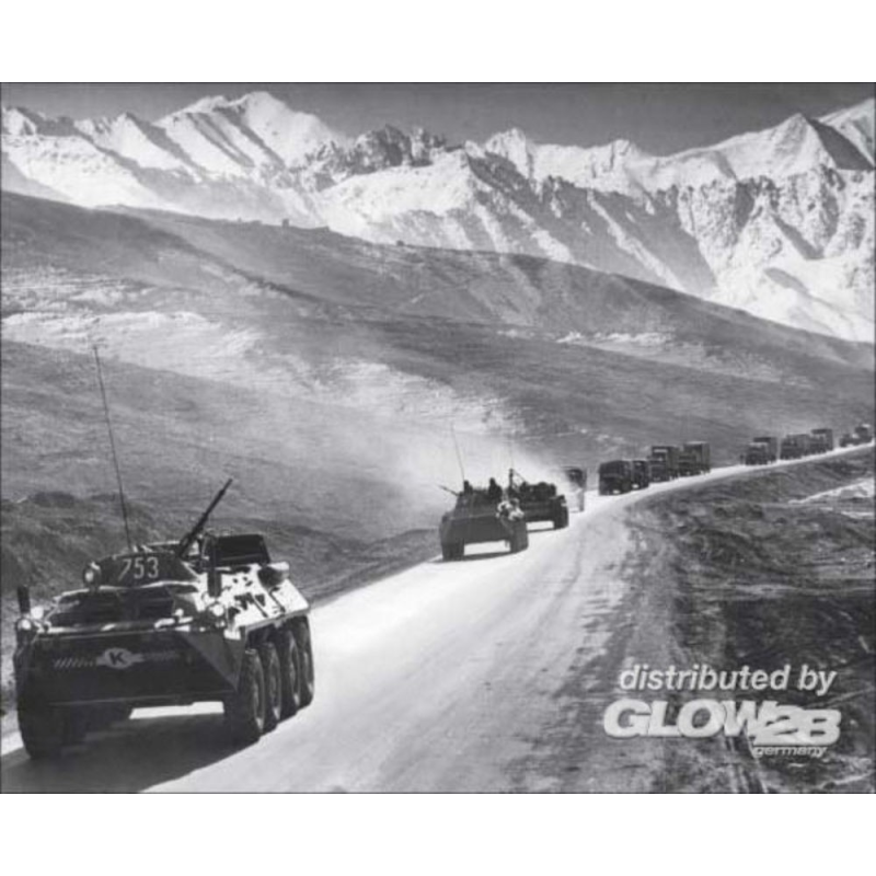 Défilé afghan (1979-1989) (ensemble de diorama URAL-375D, URAL-375A, ATZ-5-375, BTR-60PB