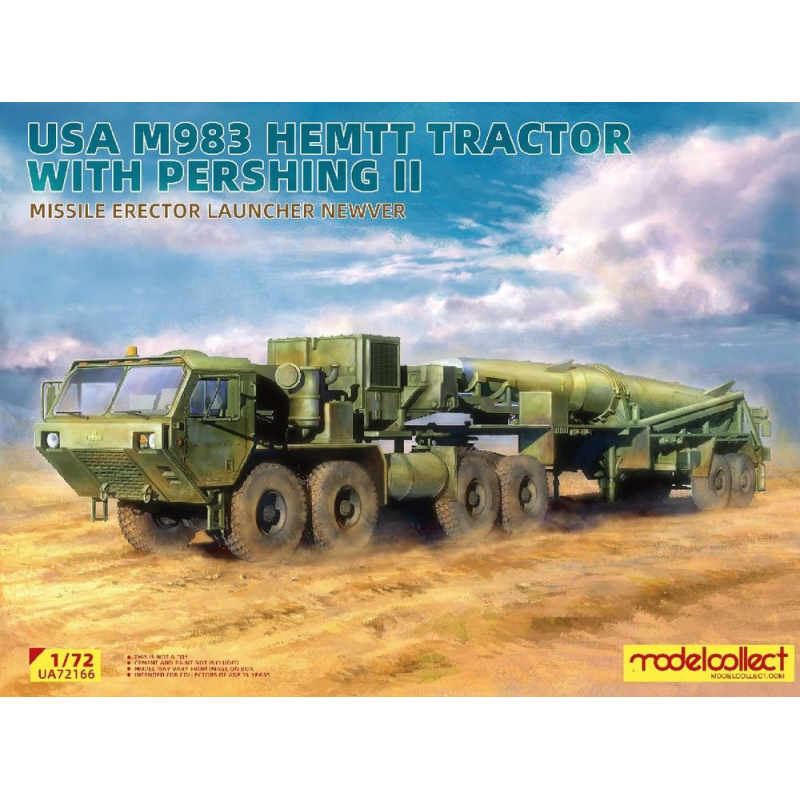 USA M983 Hemtt Tractor Avec Pershing II Missile Erector Launcher nouveau Ver.