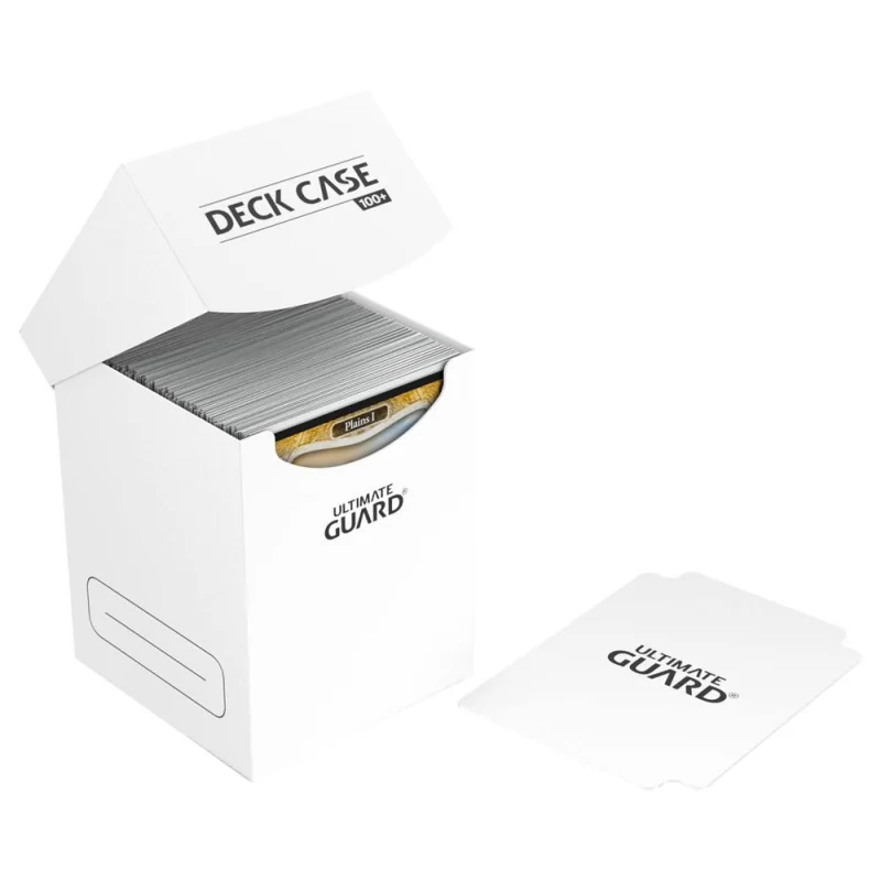 Ultimate Guard boîte pour cartes Deck Case 100+ taille standard Blanc