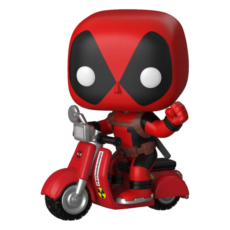 Deadpool POP! Rides Vinyl figurine Deadpool & Scooter 10 cm