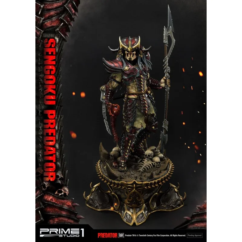 La statuette Predator Sengoku Predator 89 cm