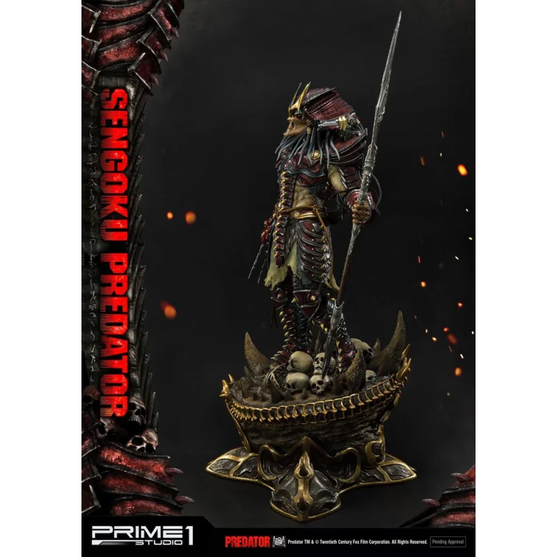 La statuette Predator Sengoku Predator 89 cm