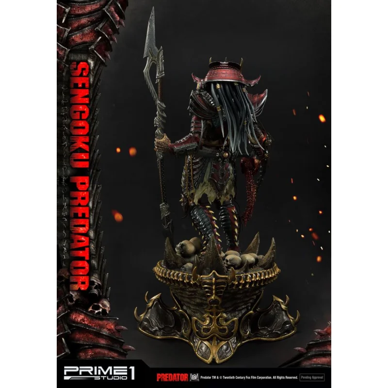 La statuette Predator Sengoku Predator 89 cm