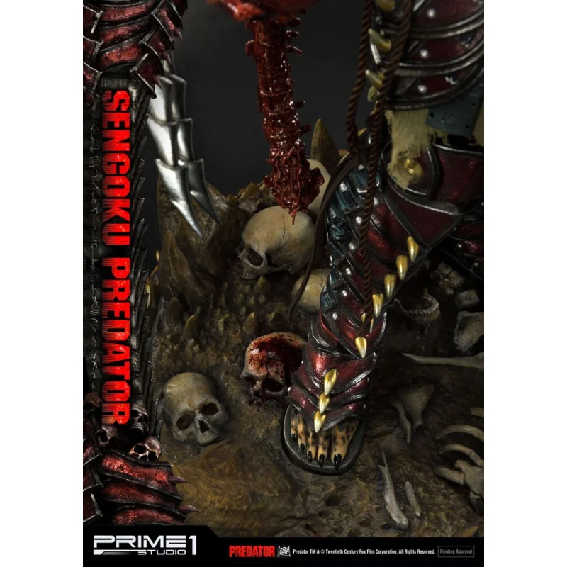 La statuette Predator Sengoku Predator 89 cm