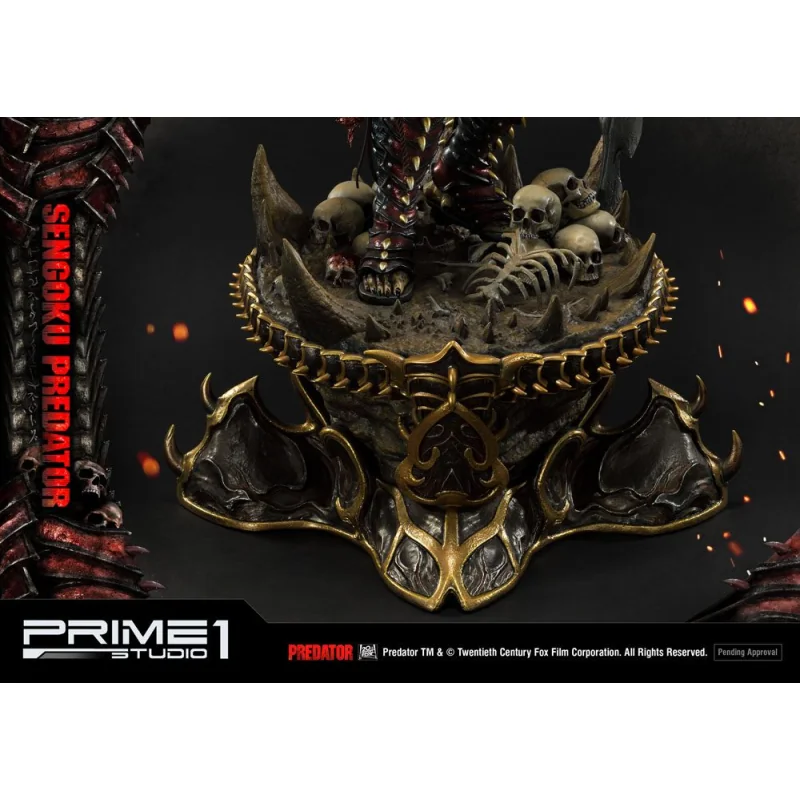 La statuette Predator Sengoku Predator 89 cm