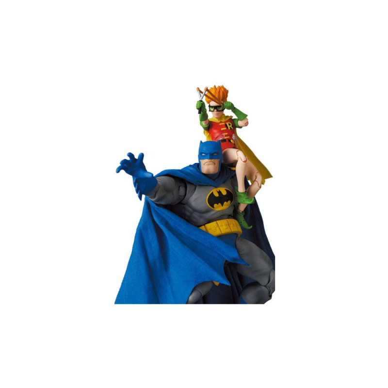 Batman : Dark Knight figurines MAF EX Batman Blue Version & Robin 11- 16 cm