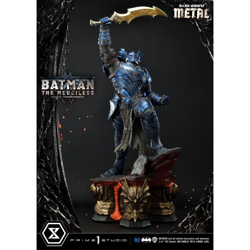 Dark Nights : Metal statuette The Merciless 112 cm