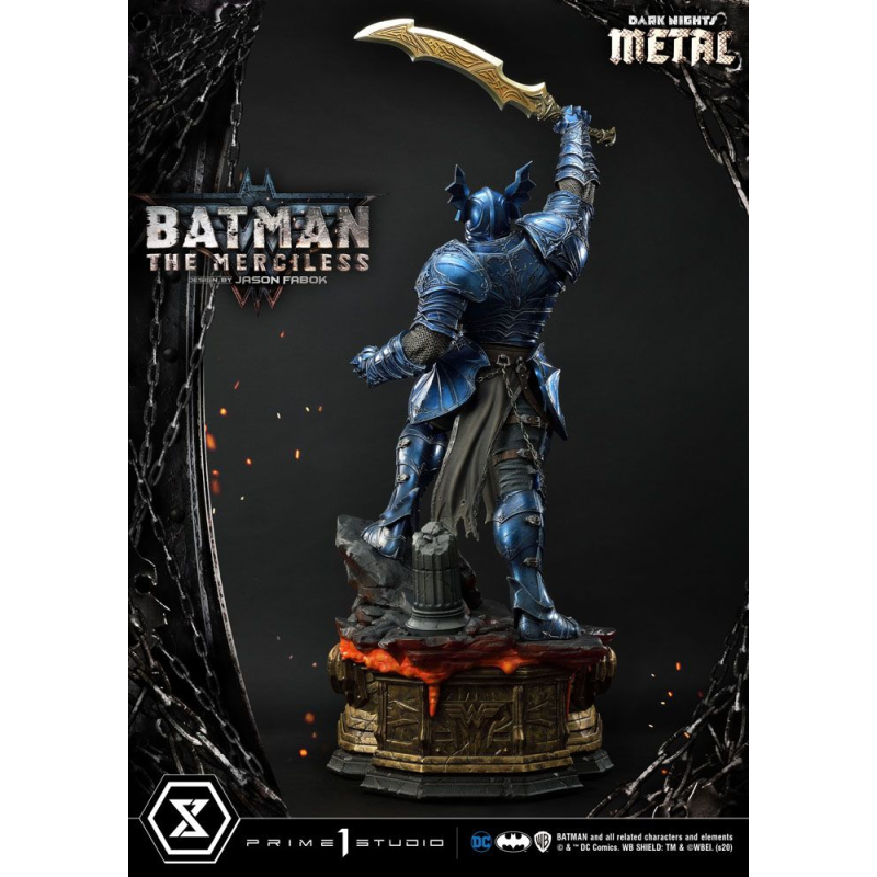 Dark Nights : Metal statuette The Merciless 112 cm