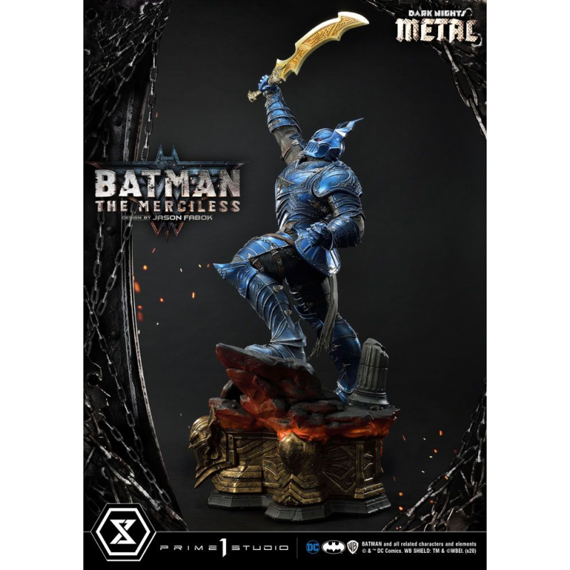 Dark Nights : Metal statuette The Merciless 112 cm