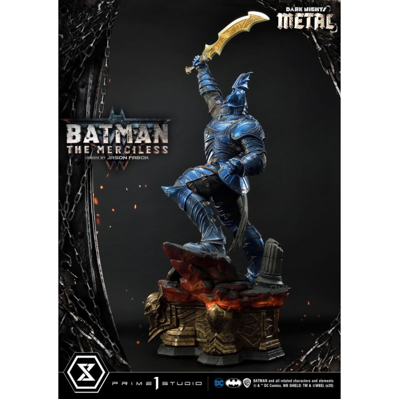 Dark Nights : Metal statuette The Merciless 112 cm