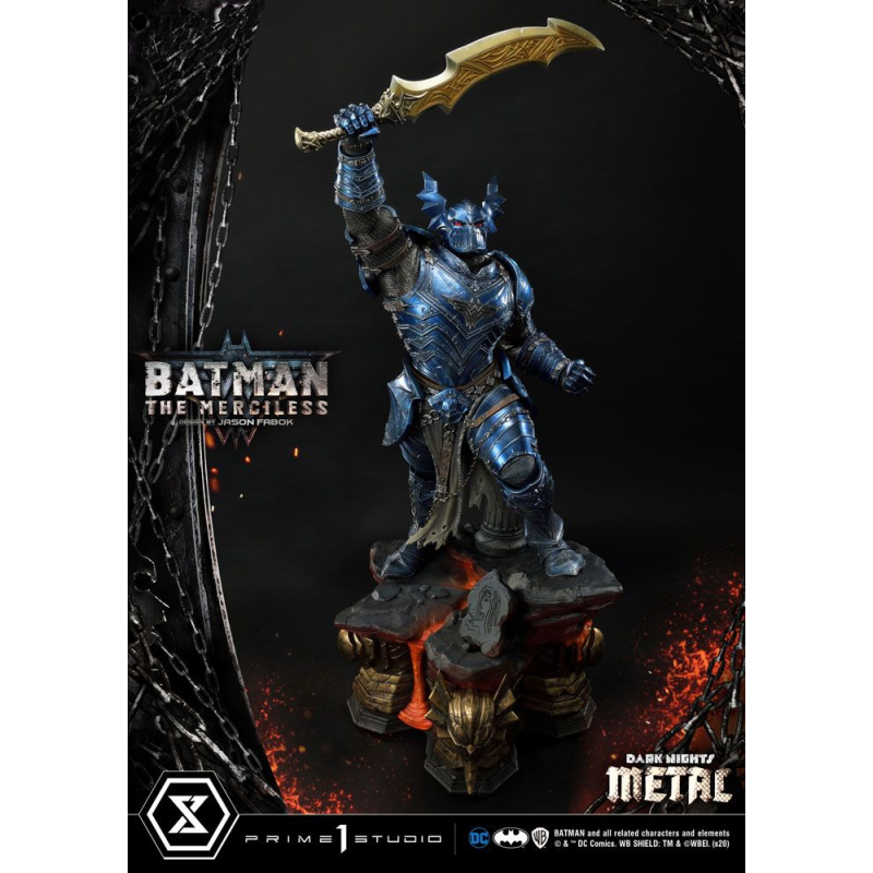 Dark Nights : Metal statuette The Merciless 112 cm