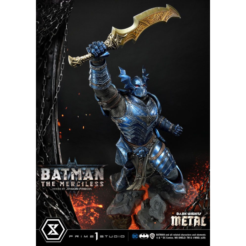 Dark Nights : Metal statuette The Merciless 112 cm